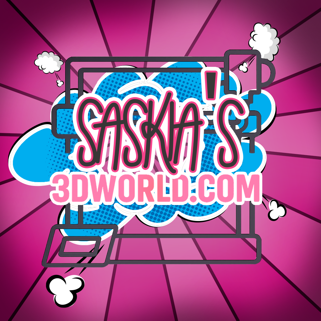 Saskia's 3D World Logo